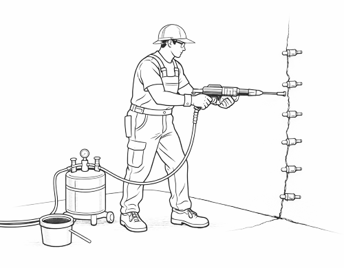 water-stop injection